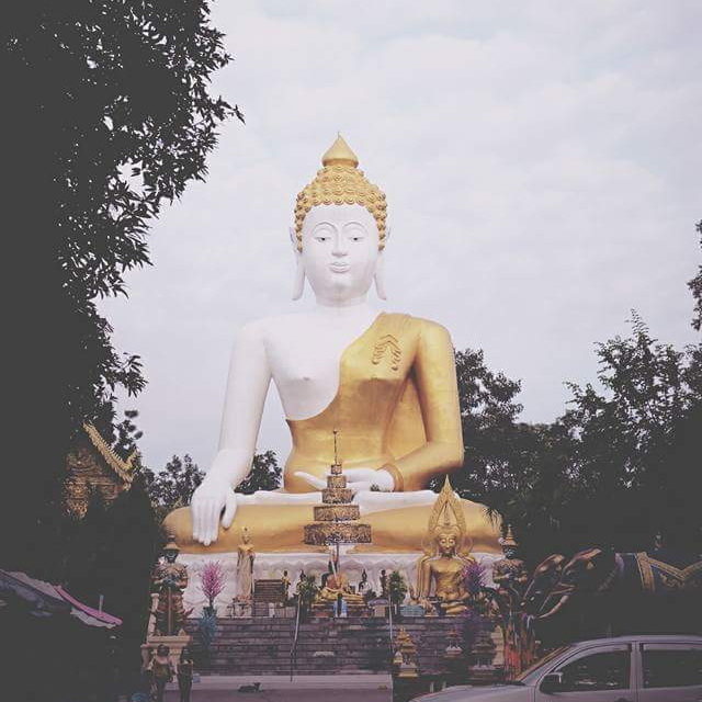 wat phra that doi kham, wat phrathat doi kham, phrathat doi kham temple, phra that doi kham temple