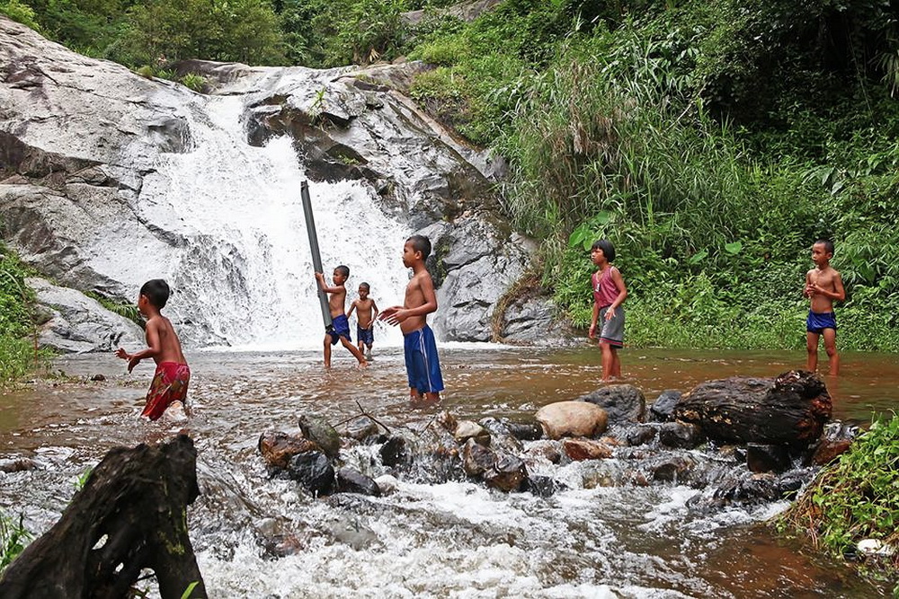 mor paeng waterfall, mo paeng waterfall, mor pang waterfall, morpang waterfall