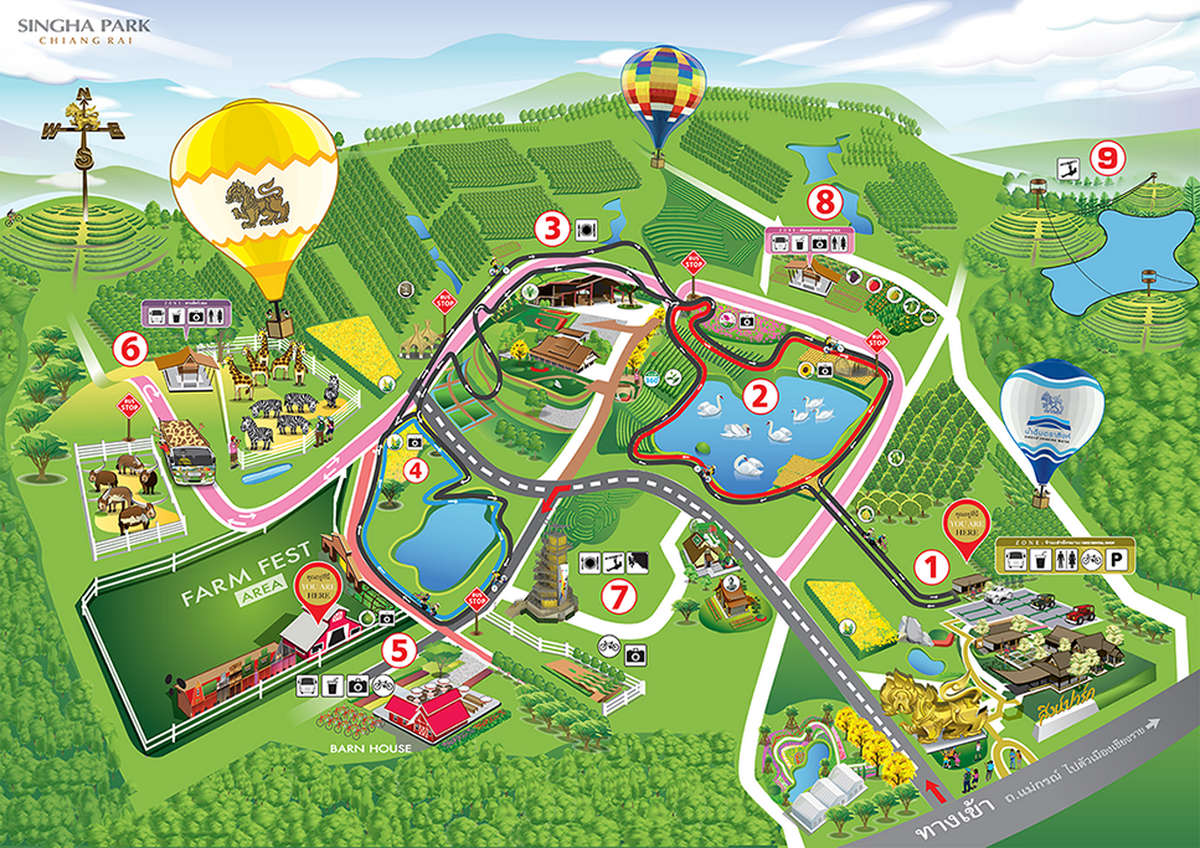 singha park, singha park chiang rai, rai boon rod chiang rai, singh park, singh park chiang rai