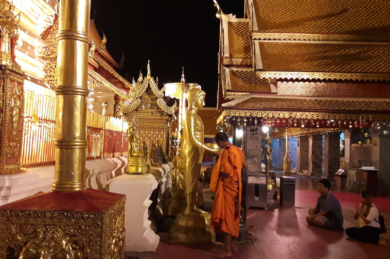 chiang mai evening tour, doi suthep evening tour, chiang mai night tour, doi suthep night tour, tour doi suthep temple at night