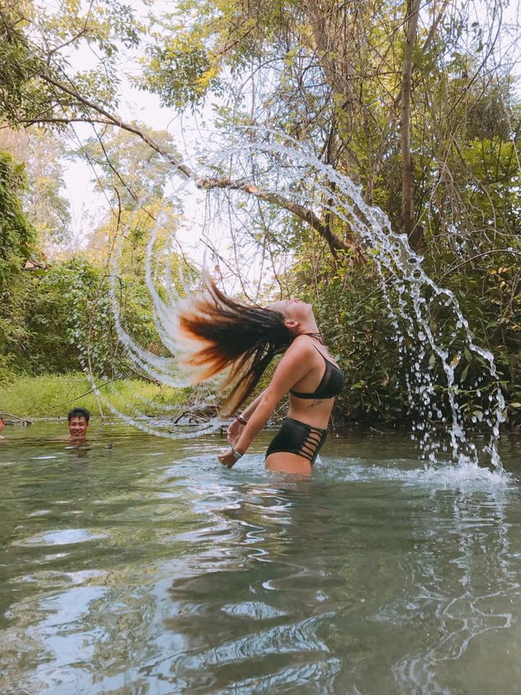 Sai Ngam Natural hot spring is one of the best hot springs 