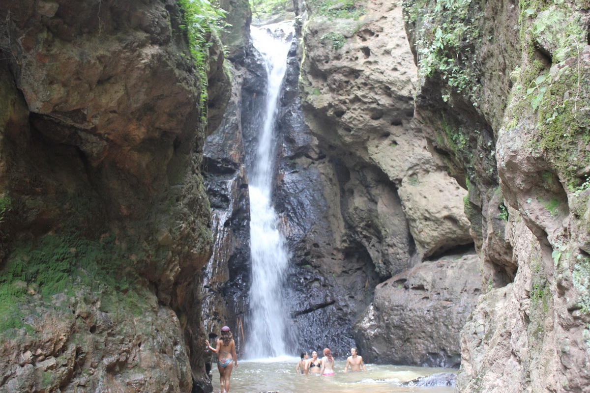Pam Bok Waterfall is a nice waterfall outside of Pai and not so crowded