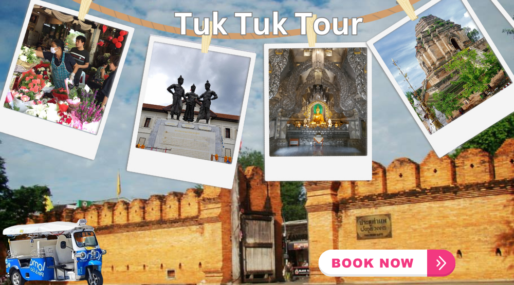 tuk tuk tour chiang mai city, half day tour chiang mai city, tour chiang mai by tuk tuk