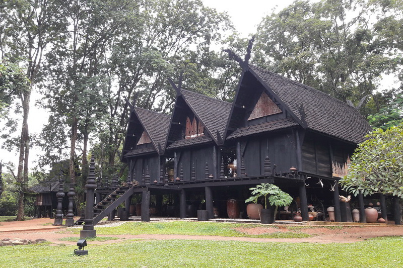 black house museum, black house, baan dam, baan dam museum